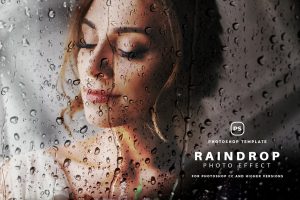 Rain Drop Photo Effect