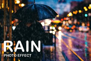 Rain Photo Effect