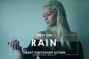 Rain Photoshop Action