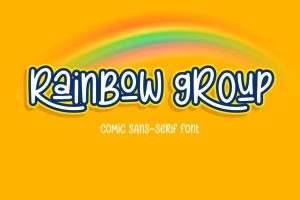 Rainbow Group – Comic Sansserif Font