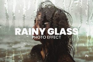 Rainy Glass Overlays – Photo Effect