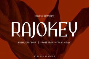 Rajokey – Nature Font