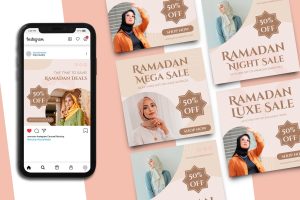 Ramadan Sale Instagram Post Template
