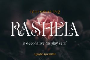 Rashela – A Decorative Serif