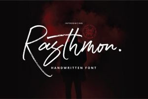 Rasthmon – Brush Font