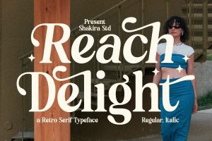 Reach Delight – Modern Retro Serif