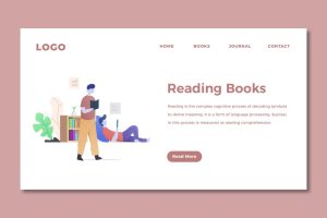 Reading Books – Web Header