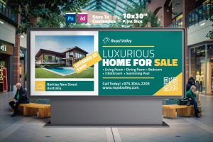 Real Estate Billboard Templates