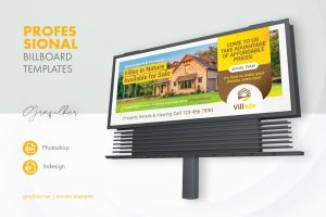 Real Estate Billboard Templates