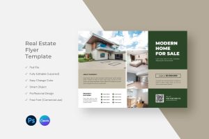 Real Estate Flyer Template Design