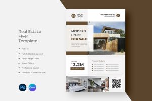 Real Estate Flyer Template Design