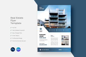 Real Estate Flyer Template Design