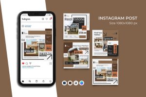 Real Estate Instagram Post Template
