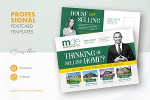 Real Estate Postcard Templates