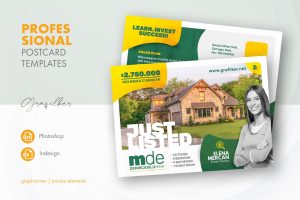 Real Estate Postcard Templates