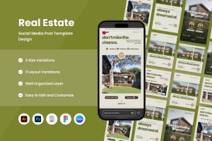 Real Estate Social Media Post Home Properties V3