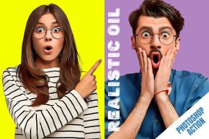 Realistic Oil Painting Effect Photoshop Action