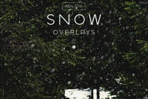 Realistic Snow Overlays Vol.2