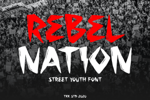 Rebel Nation – Tattoo Graffiti Font