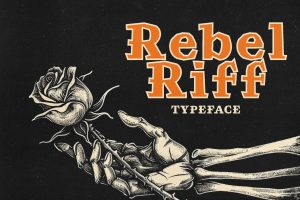 Rebel Riff – Edgy Typeface