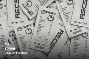 Receipt Mockup