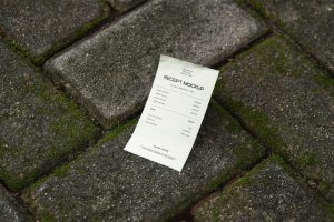Receipt Mockup