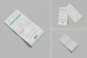 Receipt Mockup