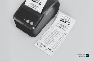 Receipt Mockup