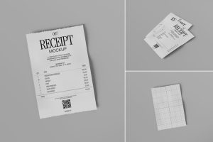 Receipt Mockup