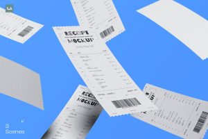 Receipt Mockup | 004