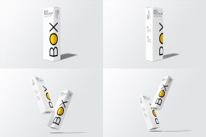Rectangle Box Packaging Mockup