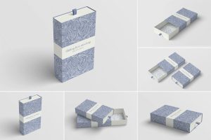 Rectangle Sliding Box Mockup