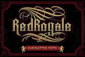 Red Royale – Blackletter Fonts