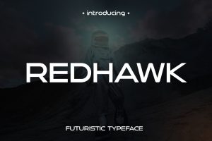 Redhawk – Futurist Typeface