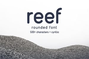 Reef – Round Font