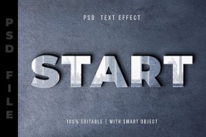 Reflection PSD Text Editable