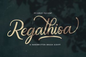 Regalhisa – Calligraphy Font