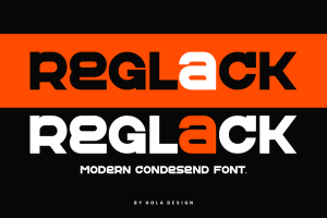Reglack – Modern Sans Font