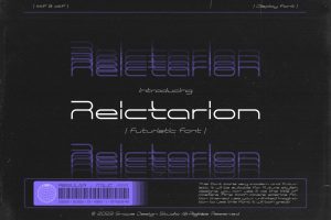 Reictarion – Futuristic Font