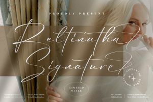 Reltinatha Signature Font