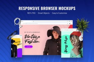 Responsive Screen Mockup