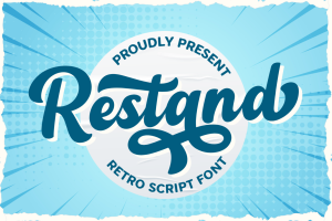 Restand – Retro Script Font