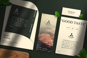 Restaurant Branding Identity Mockup
