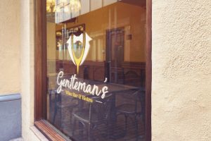 Restaurant Glass Mockup