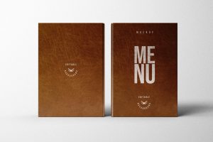 Restaurant Menu Mockup