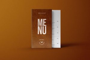 Restaurant Menu Mockup
