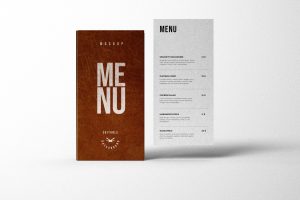 Restaurant Menu Mockup