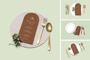 Restaurant Menu Mockup