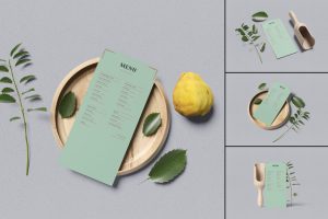 Restaurant Menu Mockups