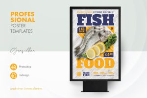Restaurant Poster Templates
